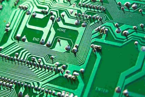 Moisture in a printed circuit board